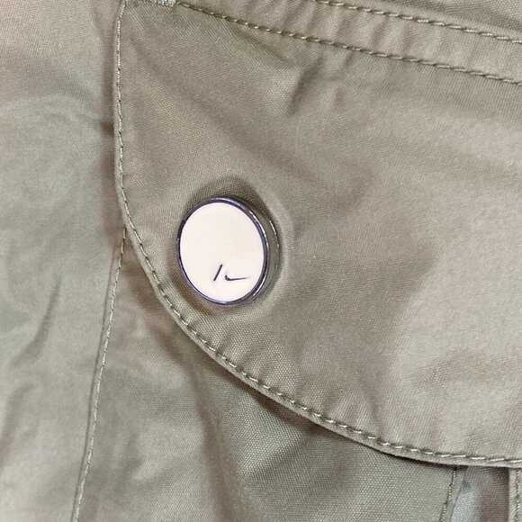 Nike Womens M Park Snowboarding Winter Snow Pants Cargo Ski Khaki 321G - Picture 10 of 16